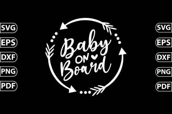 Baby on Board Craft SVG Review for Real Embroidery Projects