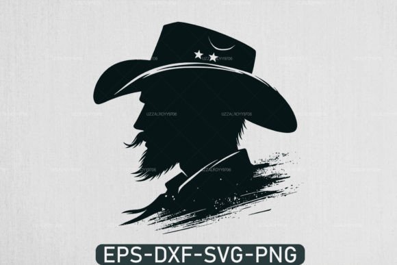 Cowboy and Cowgirl SVG Designs for Crafts & Graphics