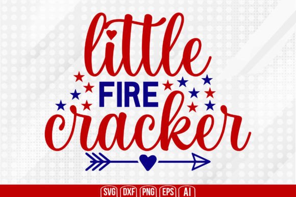 Little Fire Cracker Svg: A Vibrant Graphic Design Asset for Crafts and Local Business Branding