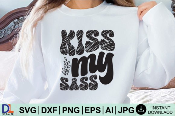 Sassy SVG for Crafts and Graphics: A Playful Design Asset for Digital Sellers